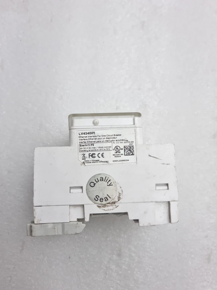 Schneider Electric LV434001 Ethernet Interface for One Circuit Breaker Enerlin'X